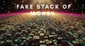 High-Quality Fake Stack of Money for Film Scenes and Training