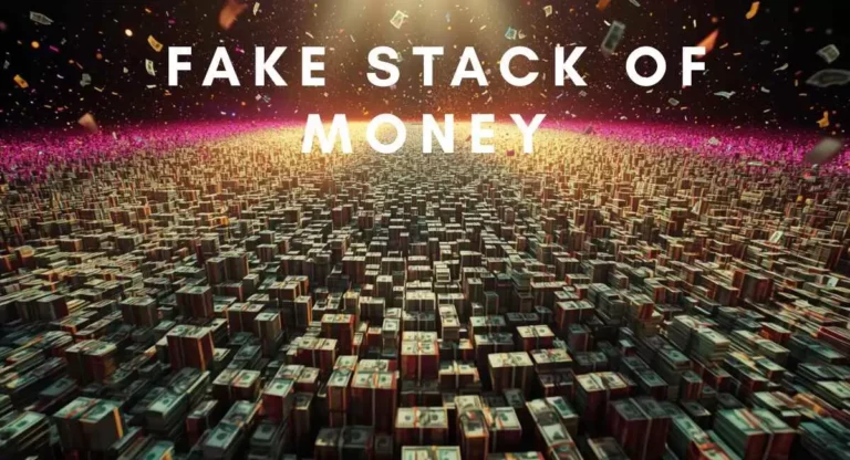 High-Quality Fake Stack of Money for Film Scenes and Training