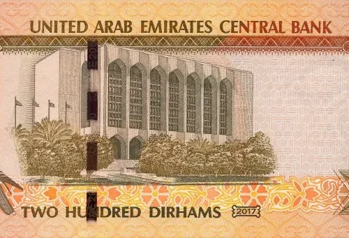 AED 200 Dirham Bills