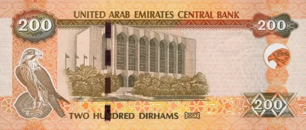 AED 200 Dirham Bills