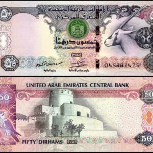 AED 50 Dirham Bills