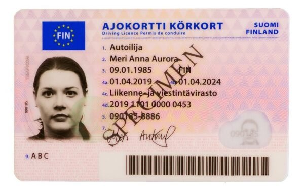 Finland Driver License