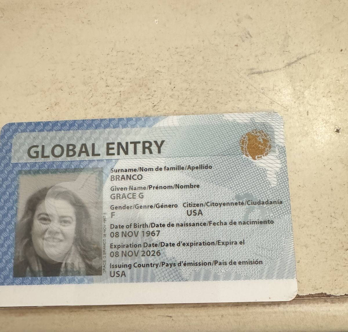 Global Entry ID card- Authentic and Discreet delivery 2026