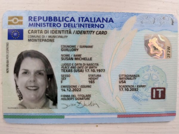 Italy ID card