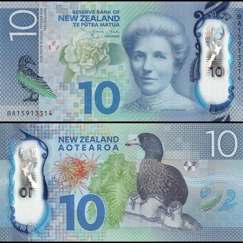 Buy NZD 10 Dollars