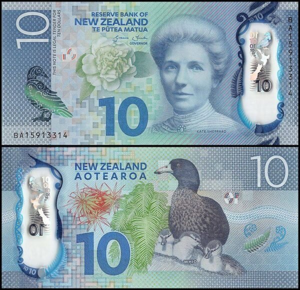 Buy NZD 10 Dollars