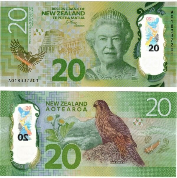 Buy NZD 20 Dollars