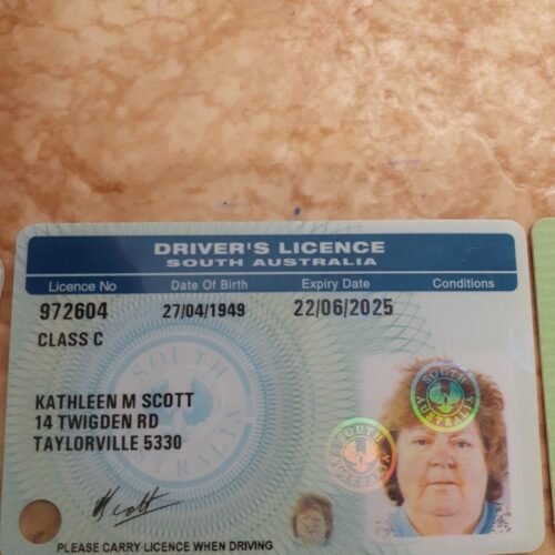 australian driver license