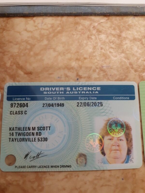 australian driver license