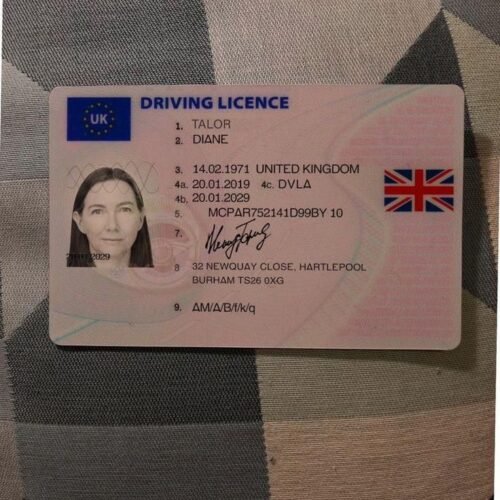UK Driver License