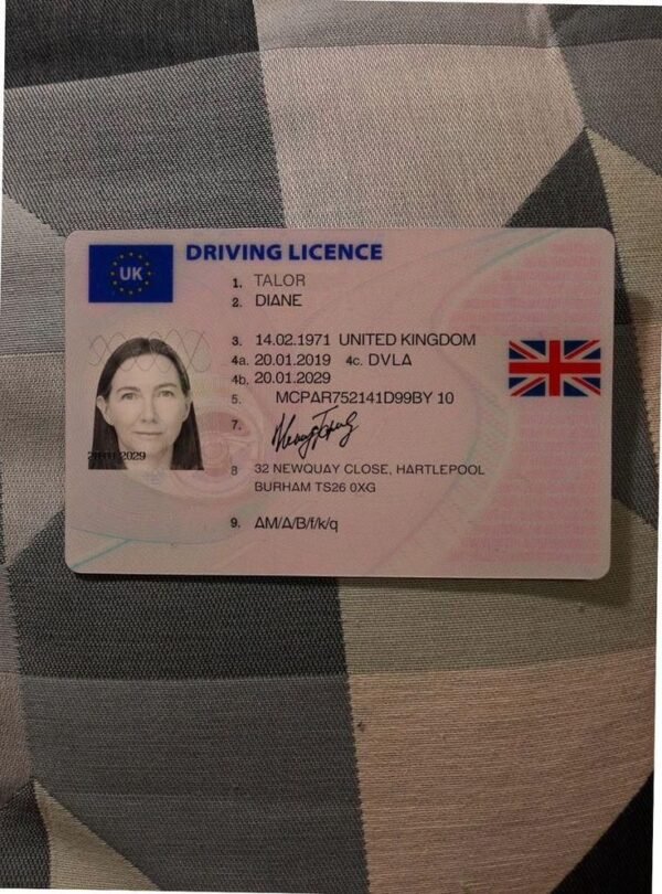 UK Driver License