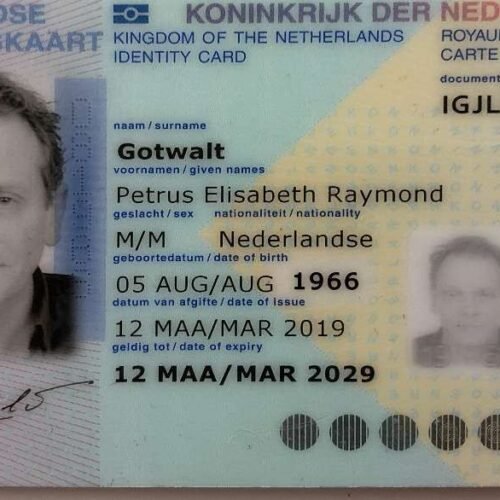 Netherlands ID Card
